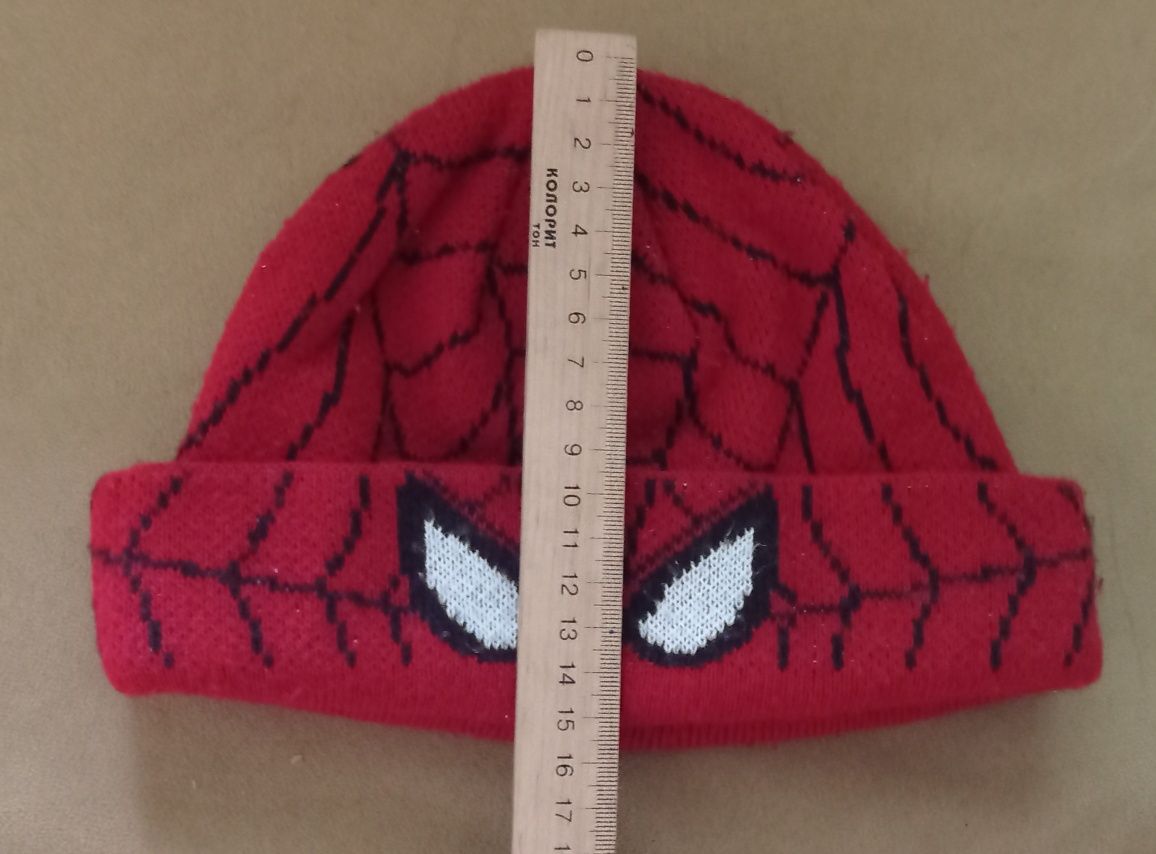 Комплект шапка Spiderman оригінал і шарф
