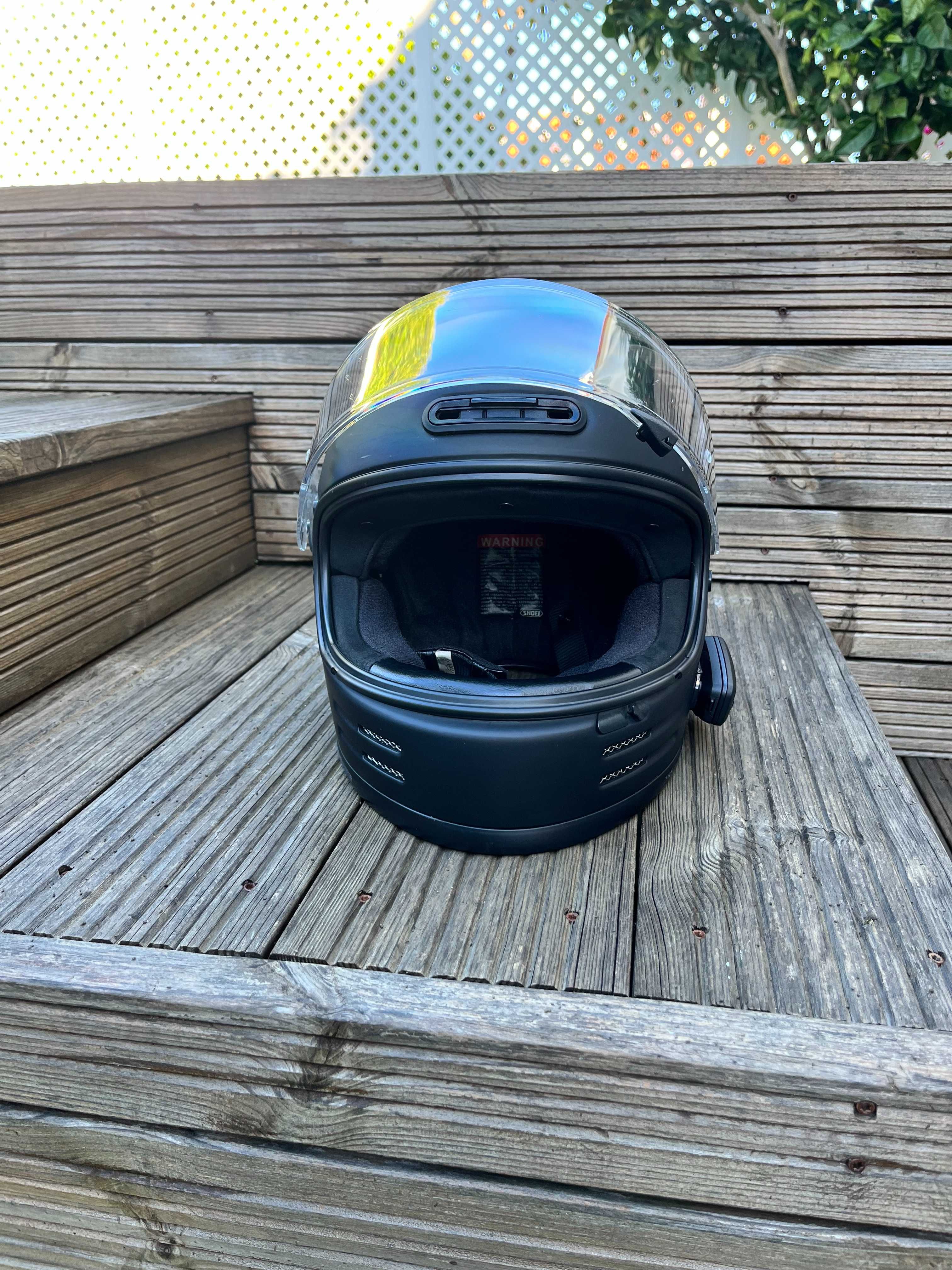 CAPACETE SHOEI GLAMSTER PRETO MATE