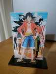 One piece placa quadro