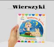Disney Bajka Książeczka wierszyki dla malucha 2 latka twarda oprawa