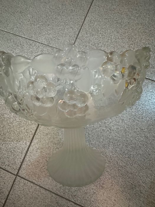 Taça cristal tipo fruteira