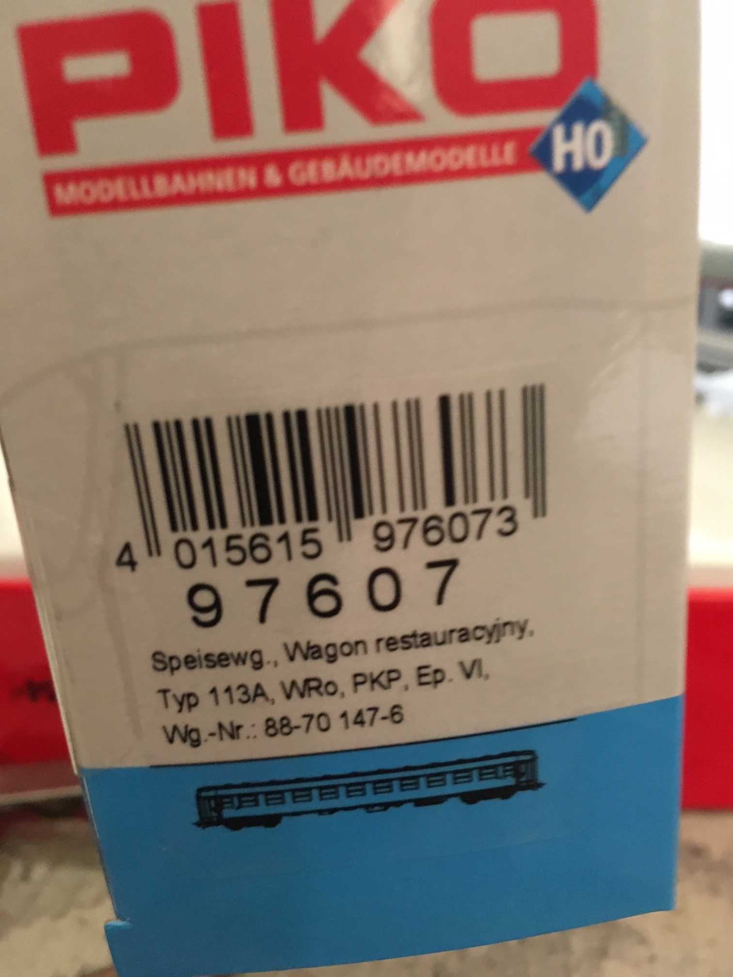 Wagon restauracyjny Piko 97607 H0 PKP