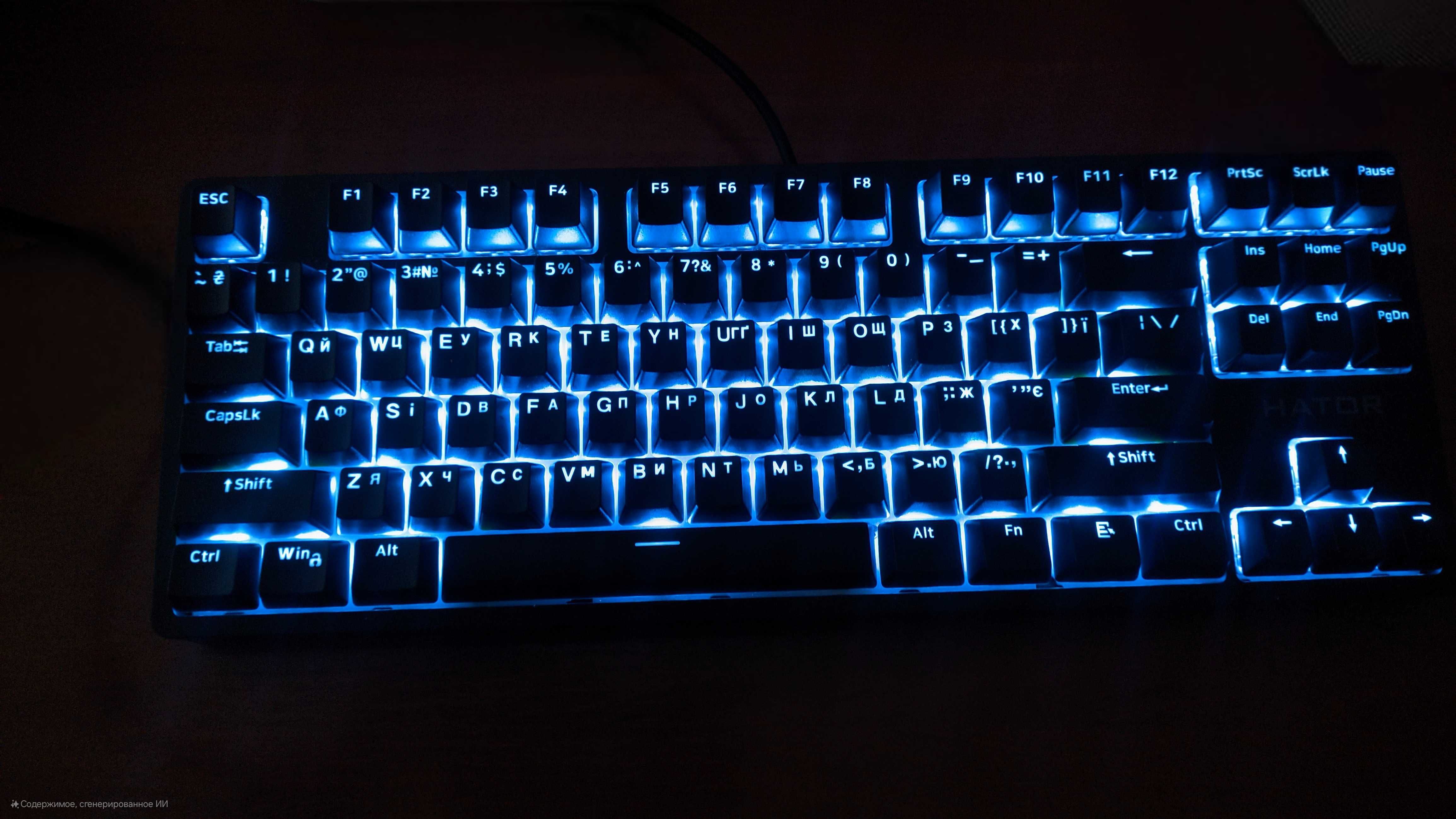 HATOR Rockfall 2 Mecha TKL Orange Black (HTK-520)