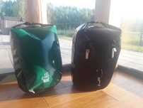 Sakwy rowerowe REDO 27l pcv zielone