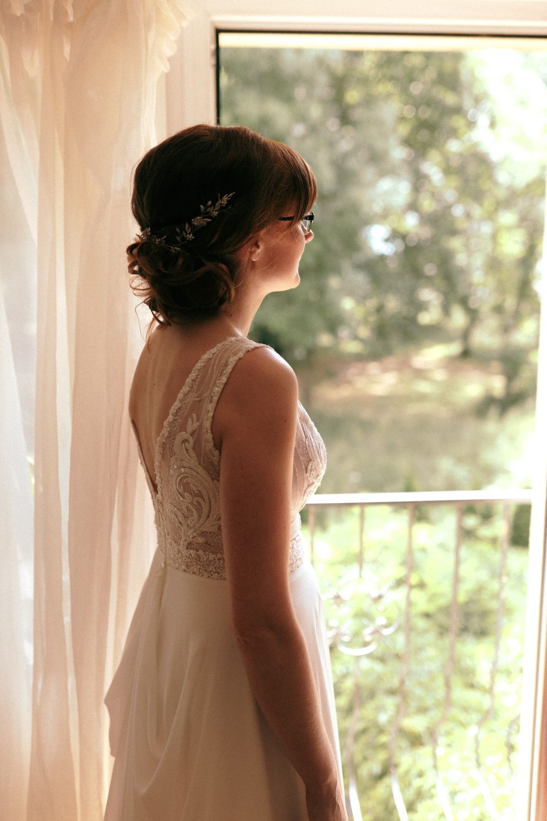 Romantyczna suknia ślubna