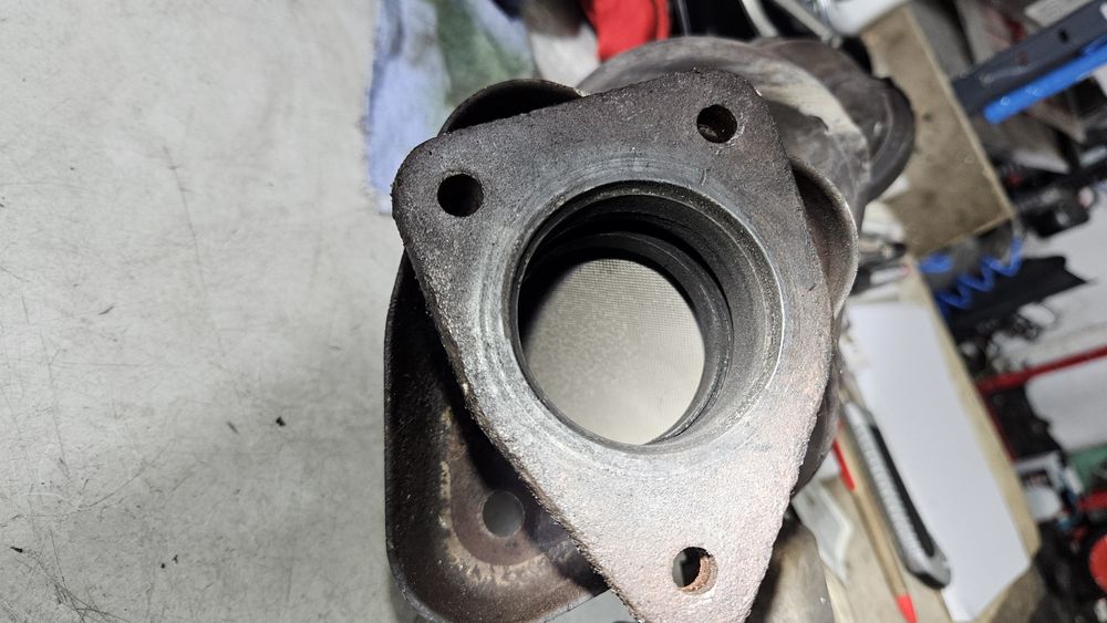 Katalizator kolektor wydechowy A14NET 1.4T opel astra j meriva b