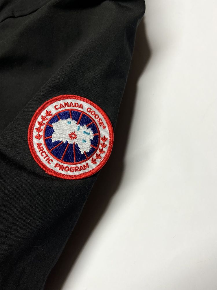 Kurtka Canada Goose down black parka meska ocieplana zimowa r. XXL