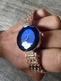 Женские наручные часы Baosailli / Золото-Синий (Опт и Розница)