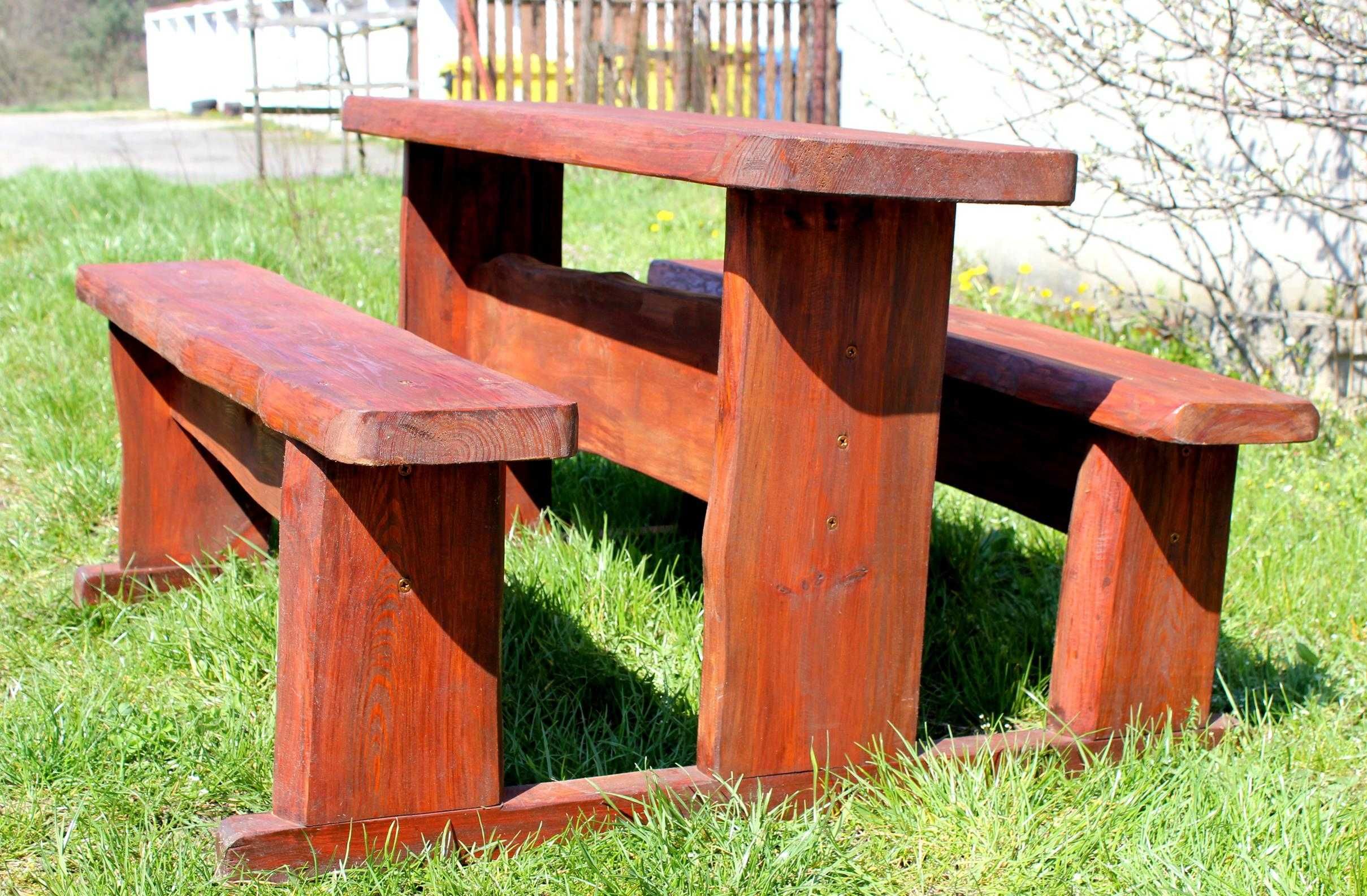 Ogrodowy Stół z Ławkami dla dzieci