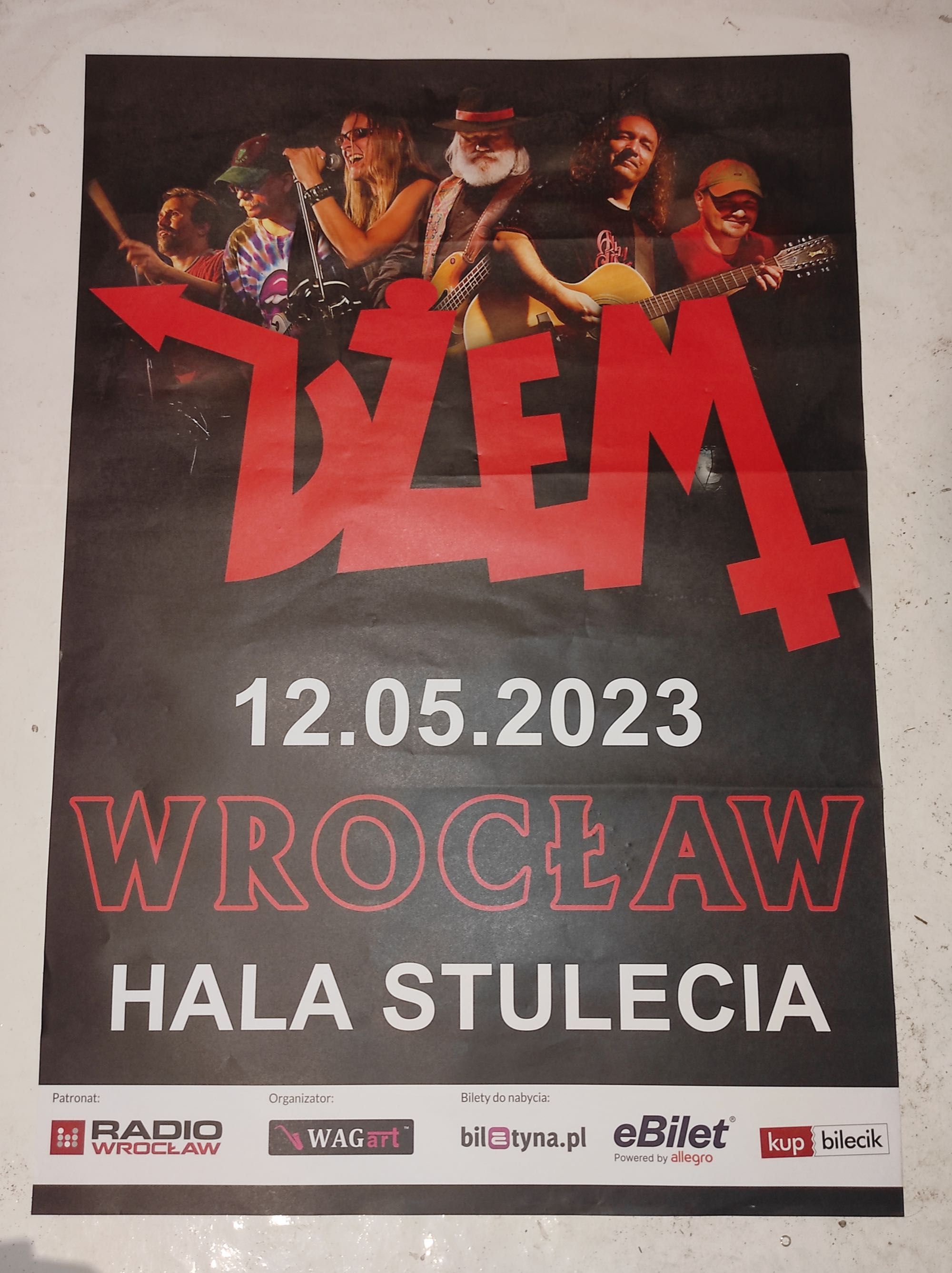 DUŻY Plakat DŻEM - 68 x 98 cm