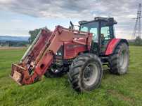 Massey ferguson 6290 z turem Pneumatyka