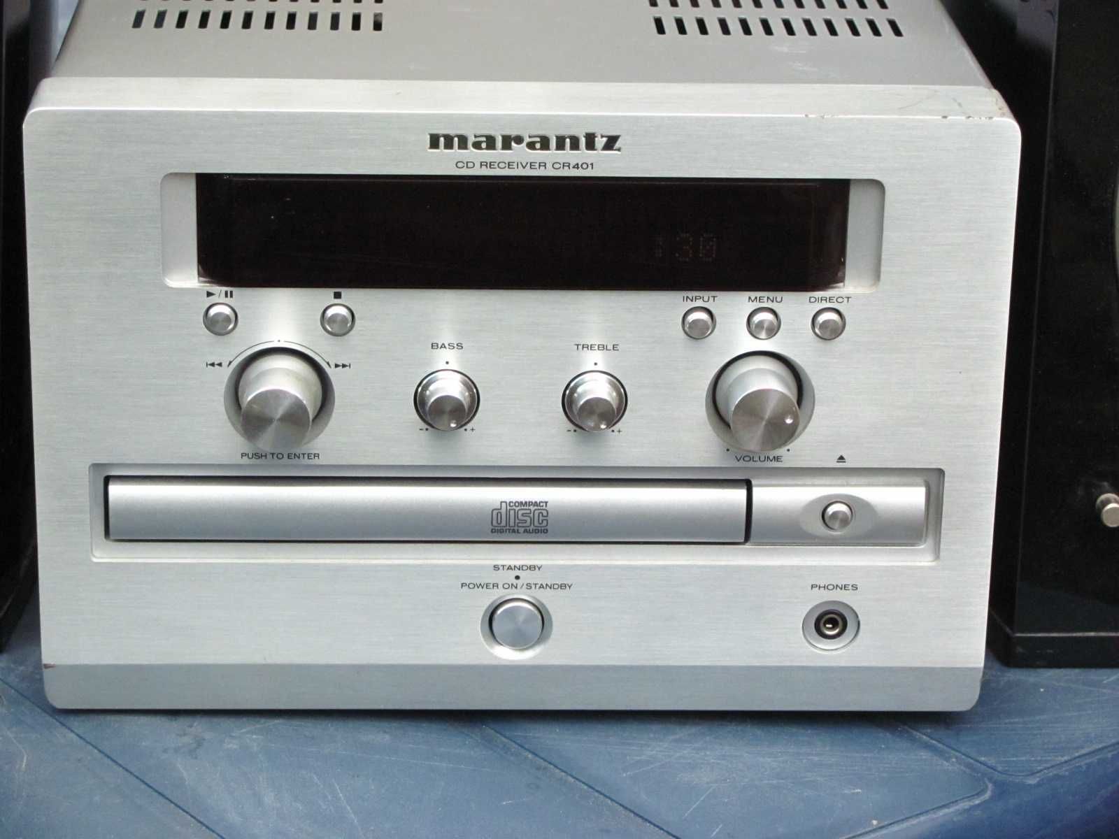 Amplituner stereo z odtwarzaczem CD Marantz CR401 - bez kolumn