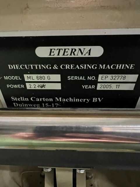 Sztanca Tygiel - ETERNA ML 680 G