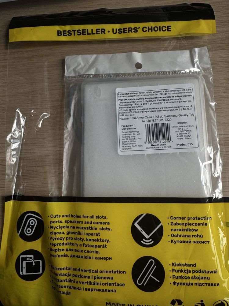 Etui sylikonowy do Samsung Galaxy Tab A7 Lite 8.7” SM-T220