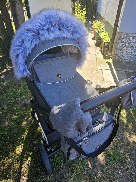 Wózek adamex christiano 4w1