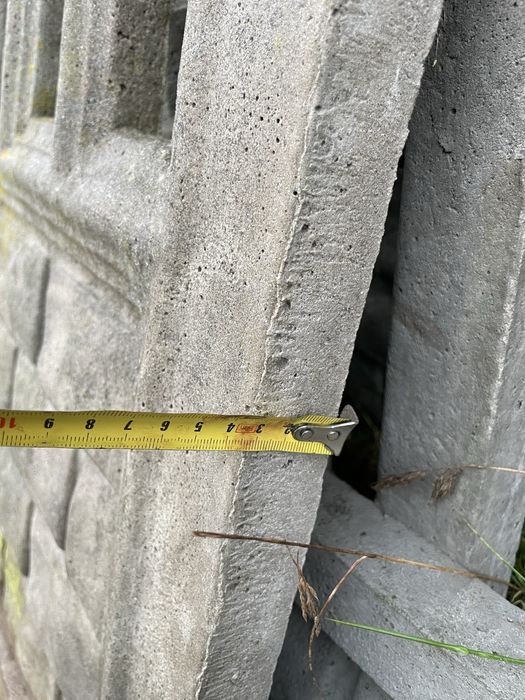 Ogrodzenie betonowe płot betonowy płyty betonowe