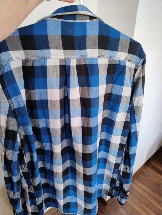 Koszula męska róż L vans