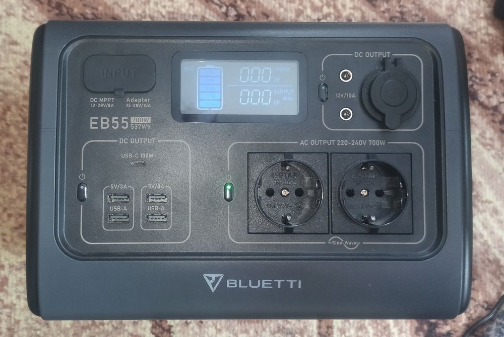 Зарядна станція Bluetti EB55 537 вт.год