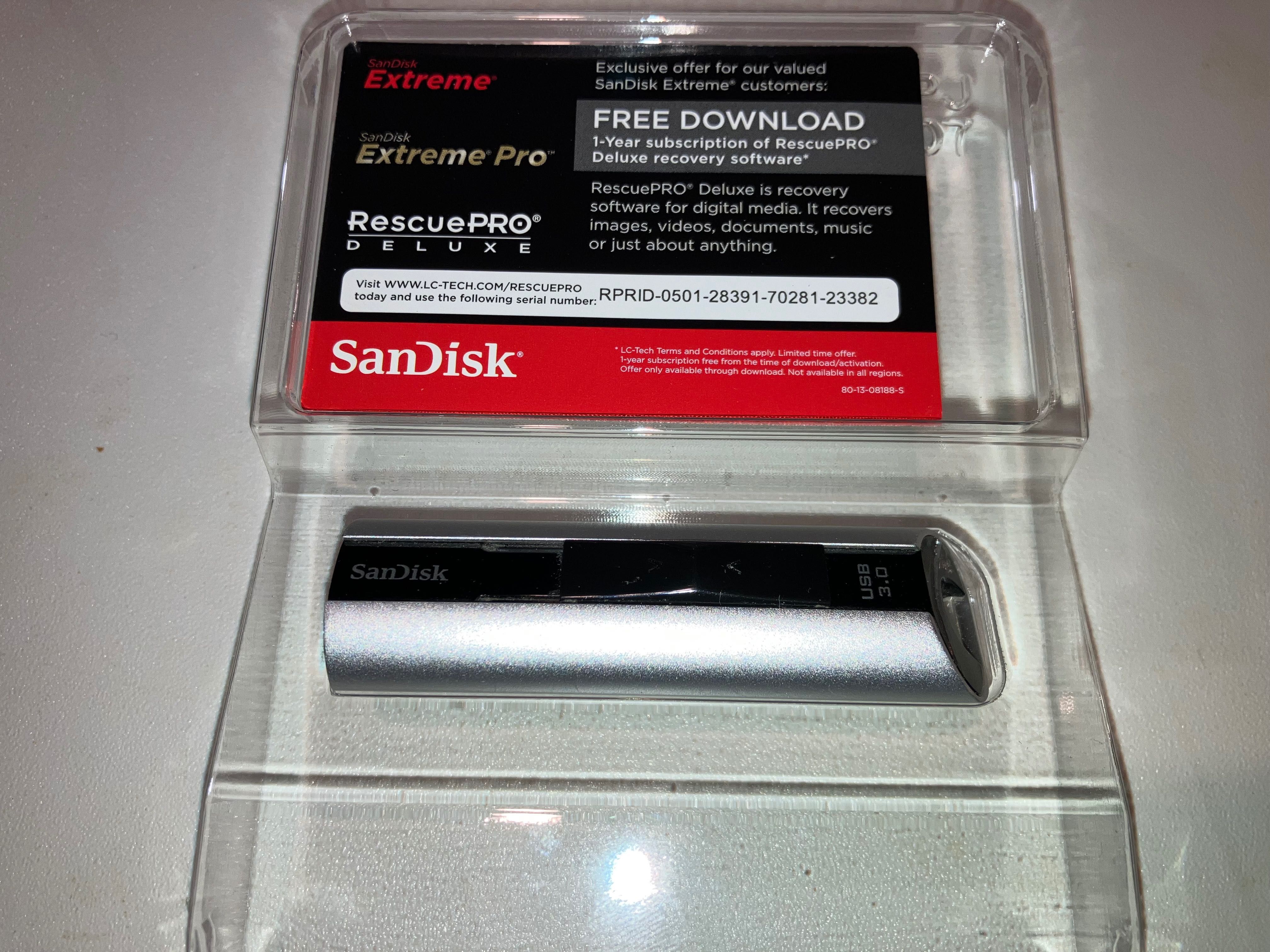 Накопитель USB 3.0 SANDISK Extreme Pro 128GB (SDCZ88-128G-G46) /флешка