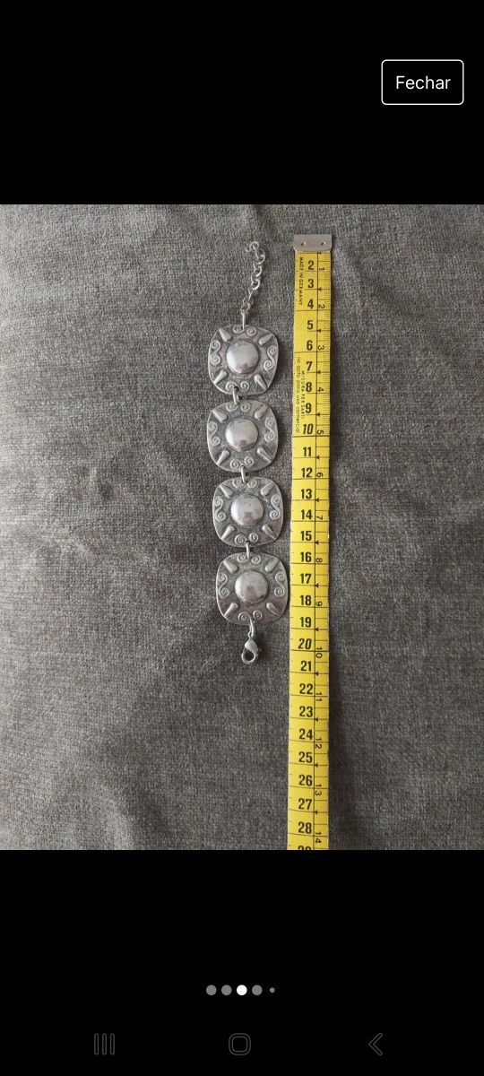 Pulseira de prata