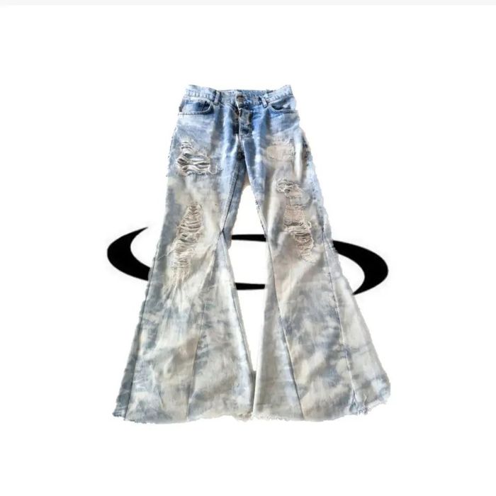 Штаны Джинсы Flared Зипка худи опиум оверсайз клёш Rick Owens x ERD