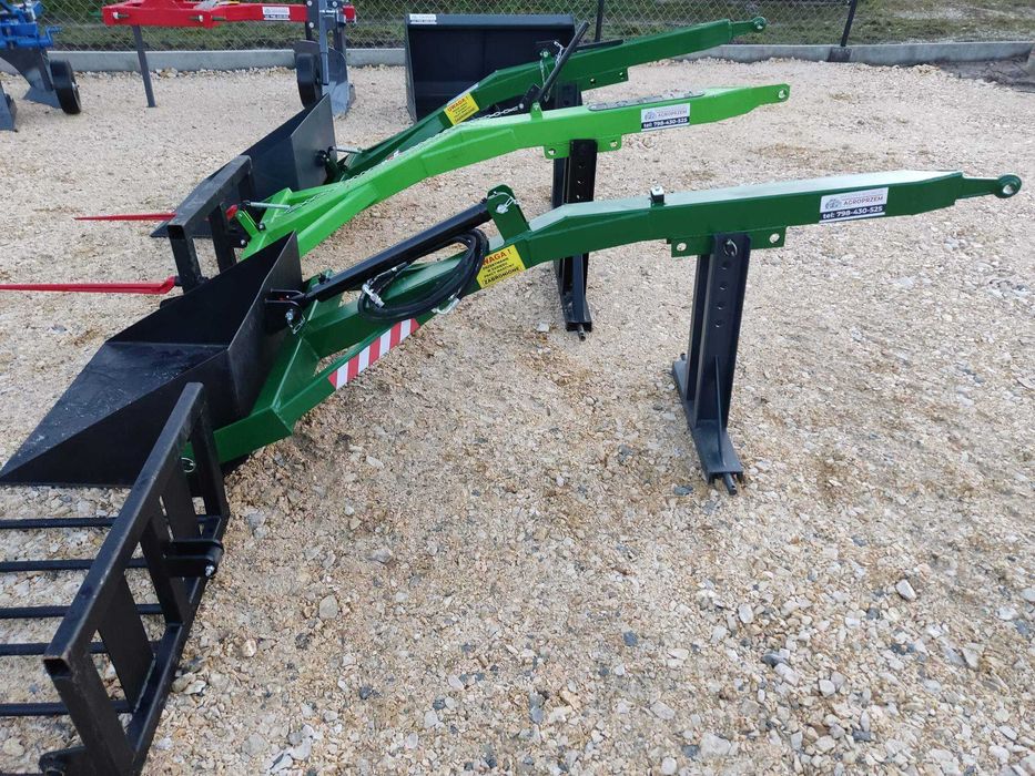 Widły do obornika podnośnik na tył ciągnika nowy linka łyżka gwarancja