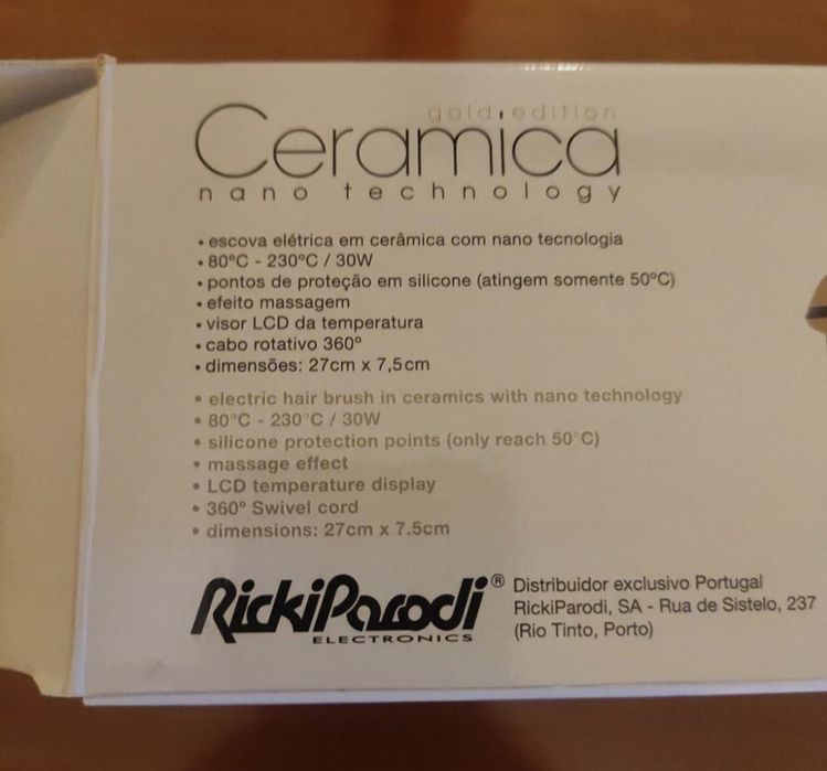 Escova Alisadora Elétrica