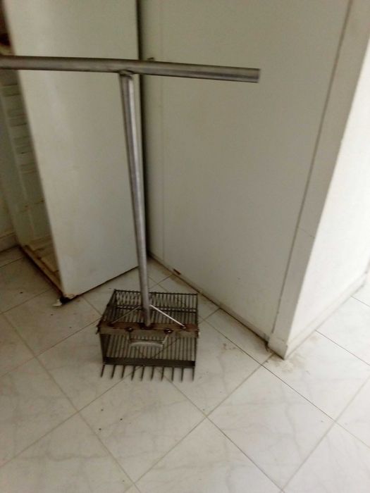 Gachourra arrasto manual pesca bivalves amêijo é Inox vender rápido