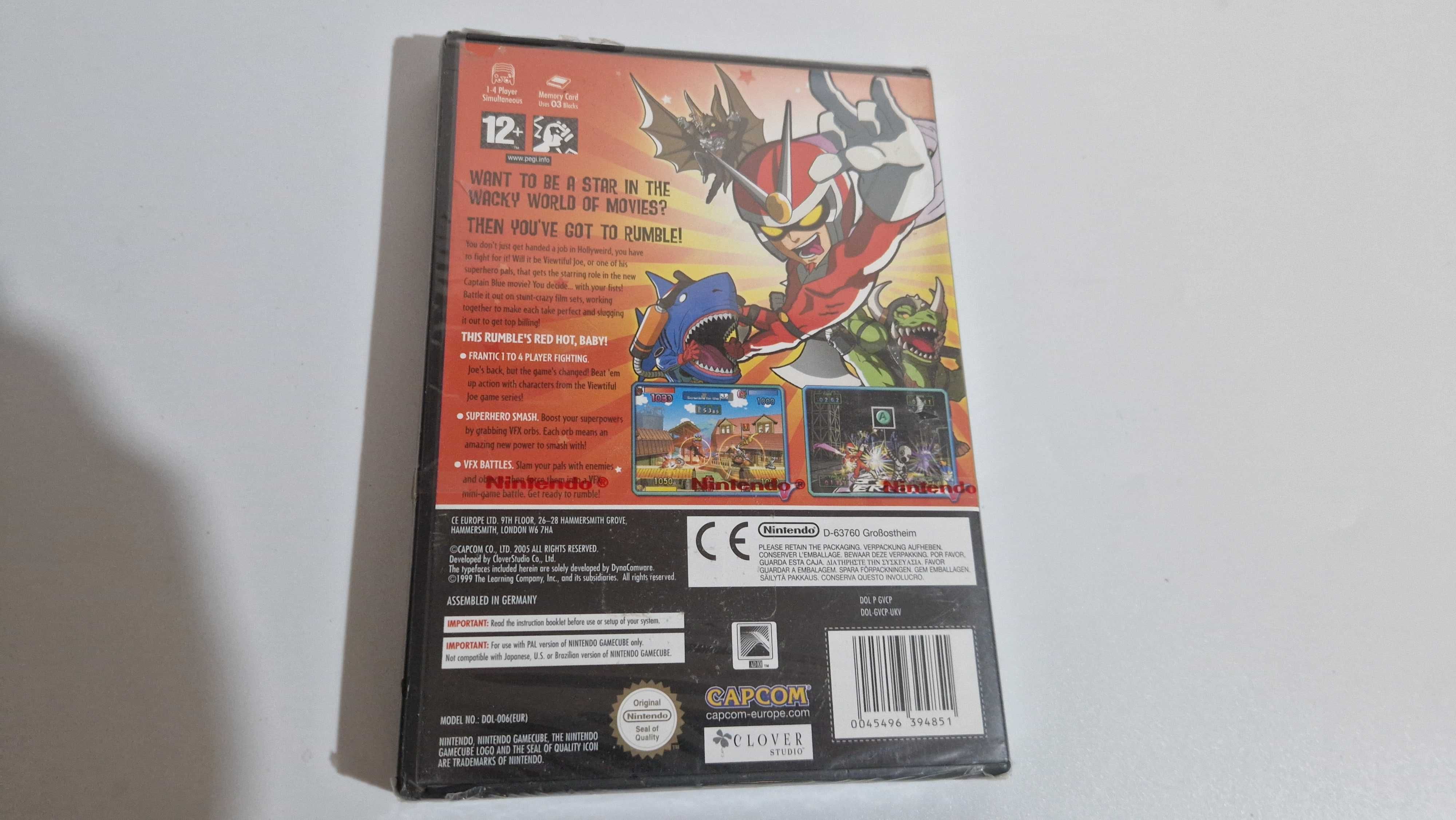 Gamecube Viewtiful Joe Red Hot Rumble, ( 2006 ) UK Pal,