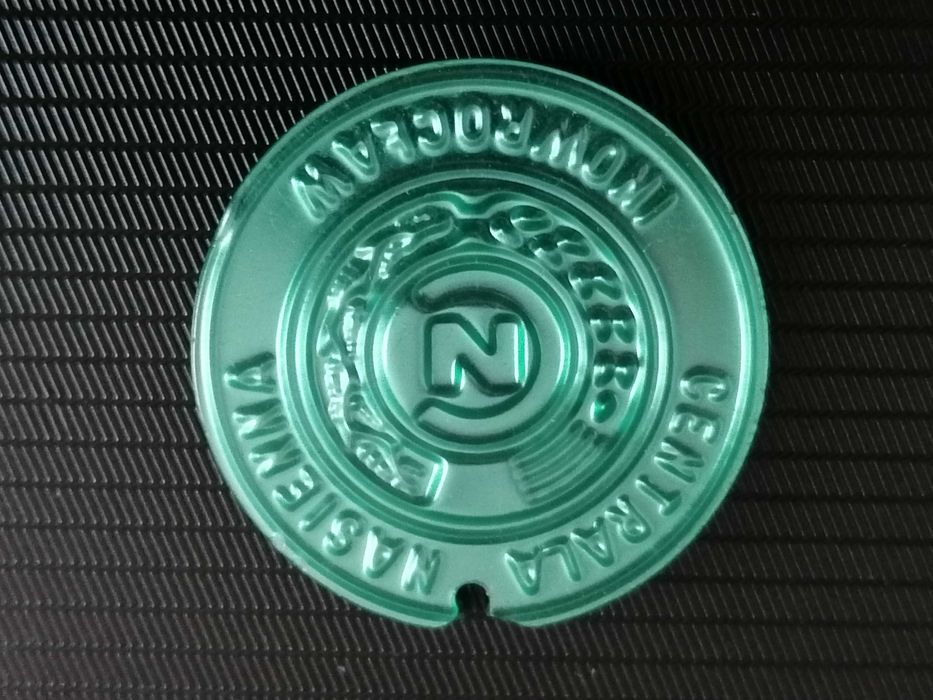 Centrala Nasienna Inowrocław PRL -brelok -żeton pamiątkowy