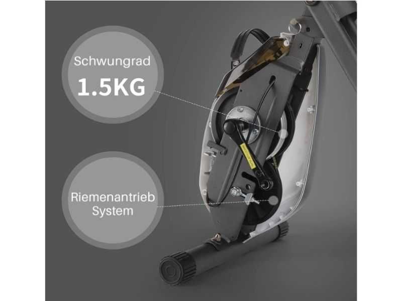 Велотренажер складаний велосипед Ultrasport F-Bike тренажер для дому