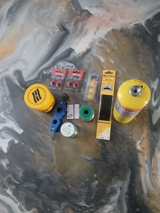 Zestaw złączek miedzianych