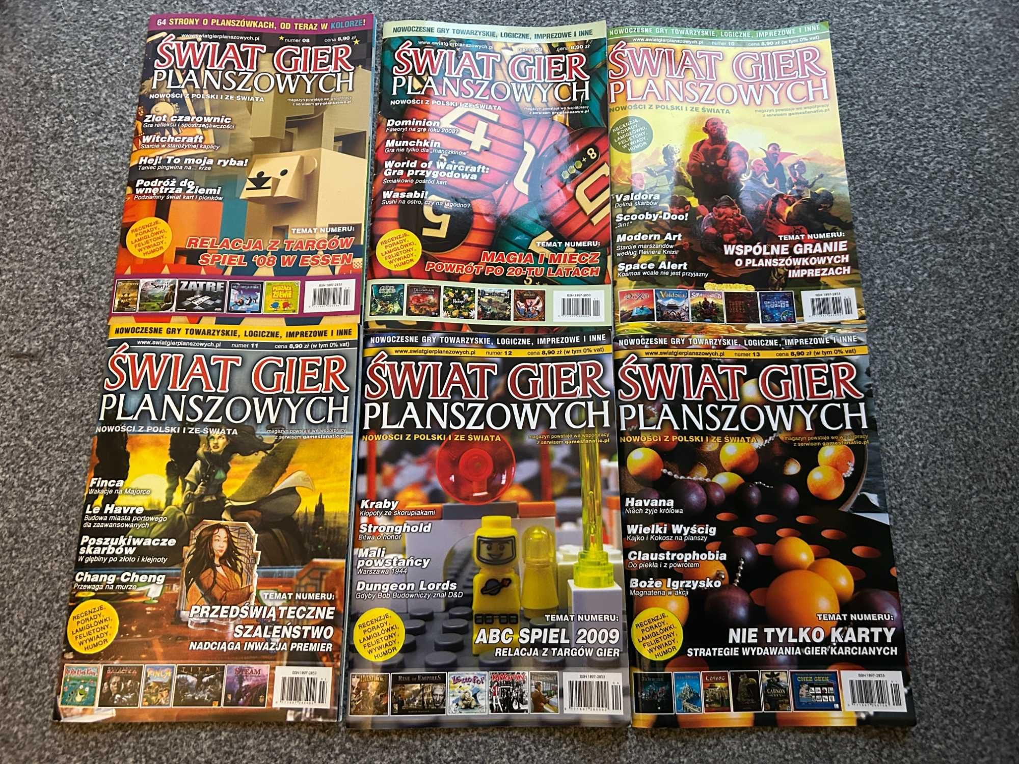 29 magazynów planszówkowych: Świat Gier Planszowych, Spielbox Agricola