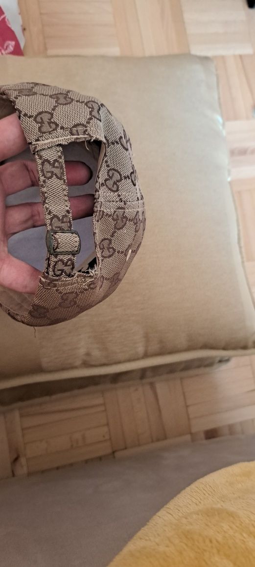 Czapka logo gucci z daszkiem