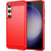 Захисний чохол UniCase Carbon для Samsung Galaxy S24 - Red