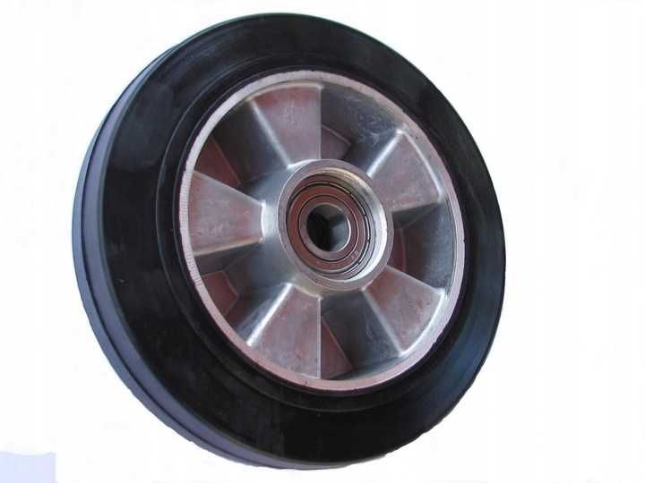 Koło aluminiowo-gumowe fi 200 mm do wózka paletowego paleciaka