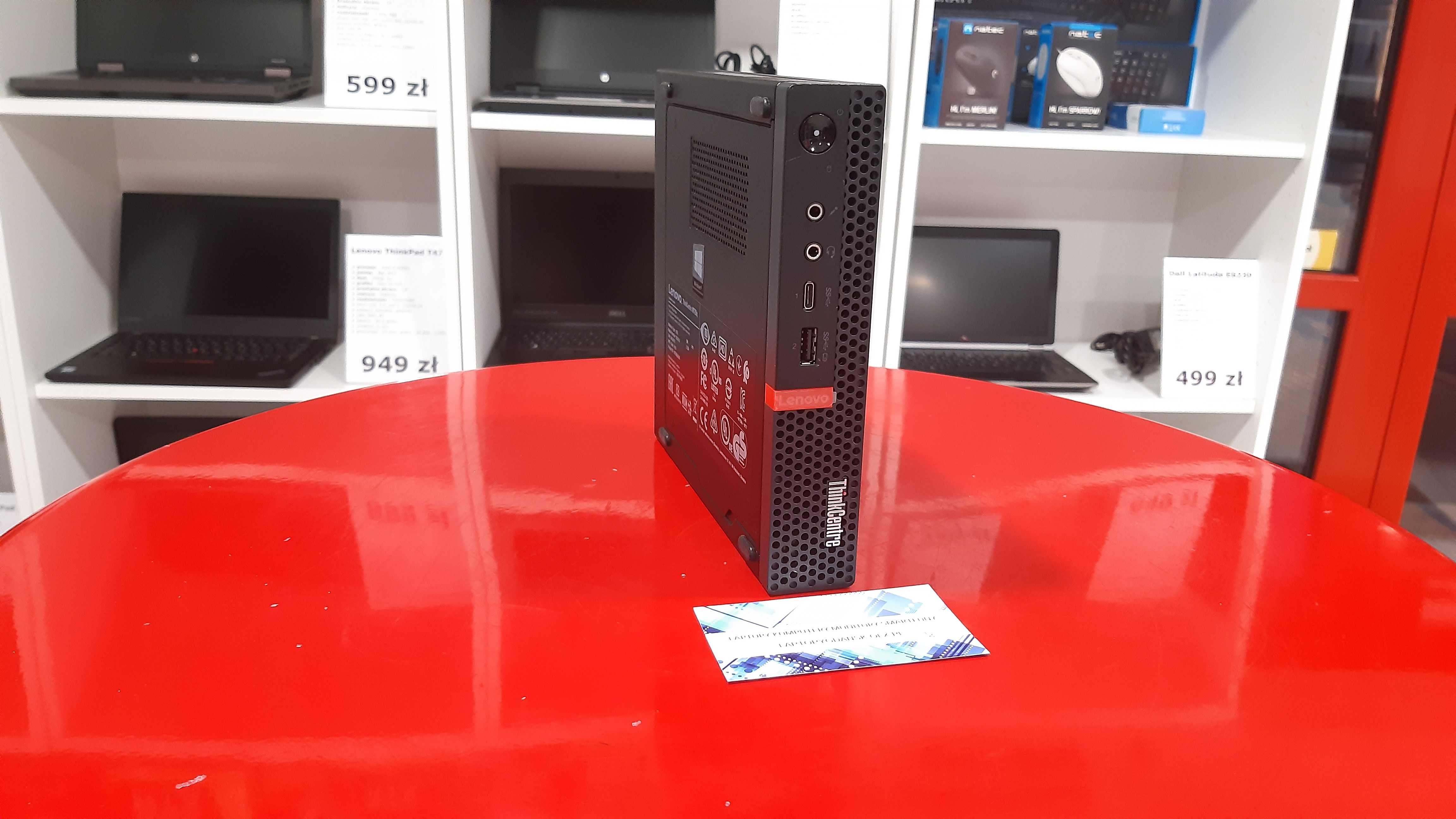 Mini Komputer Lenovo M720q USFF i3-8gen 16GB/256SSD W11 FV23 Raty0%