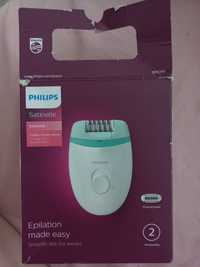 Kompaktowy depilator Philips zasilany sieciowo