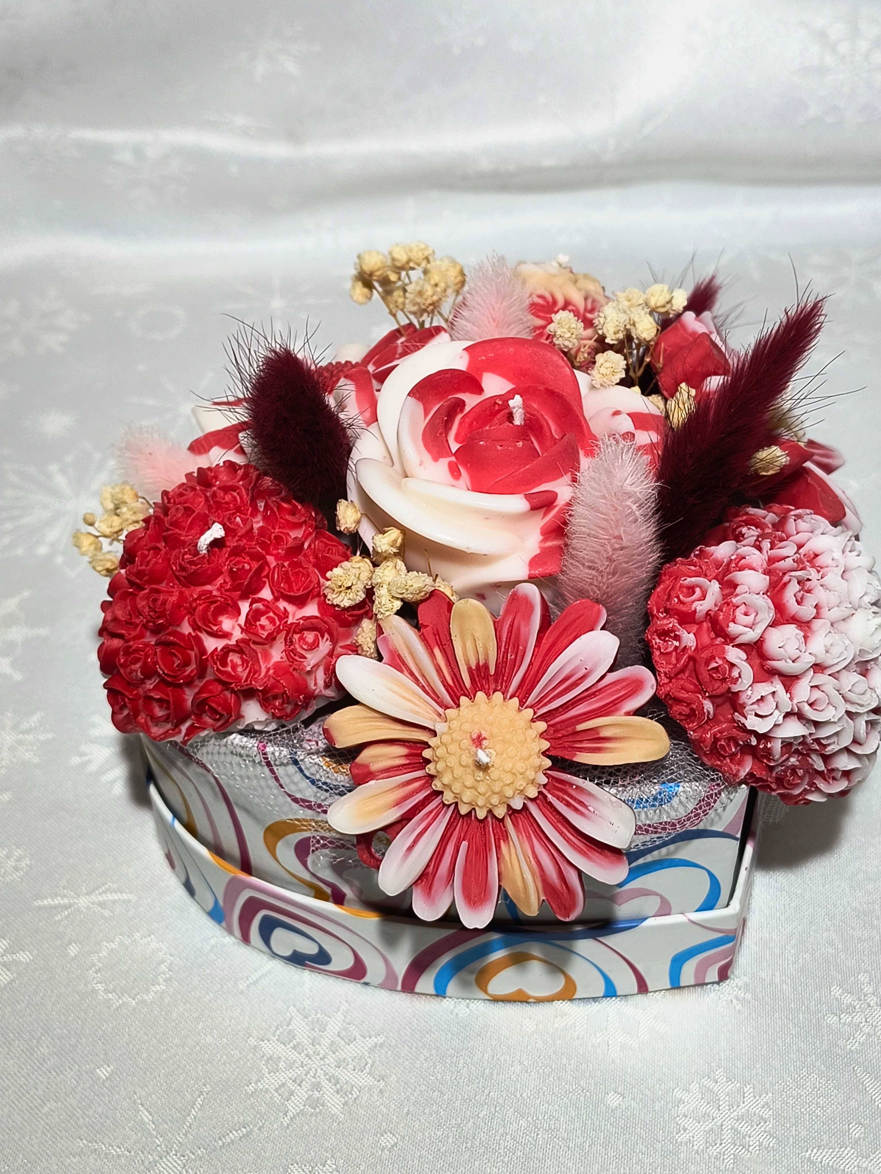 Flower box - sojowe świece zapachowe