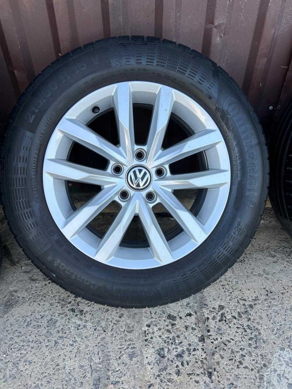 Диски титани R16 VAG Passat b8 b7 b6 Touran Caddy Фольцваген Пассат