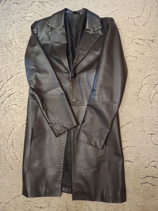 Шкіряний піджак S