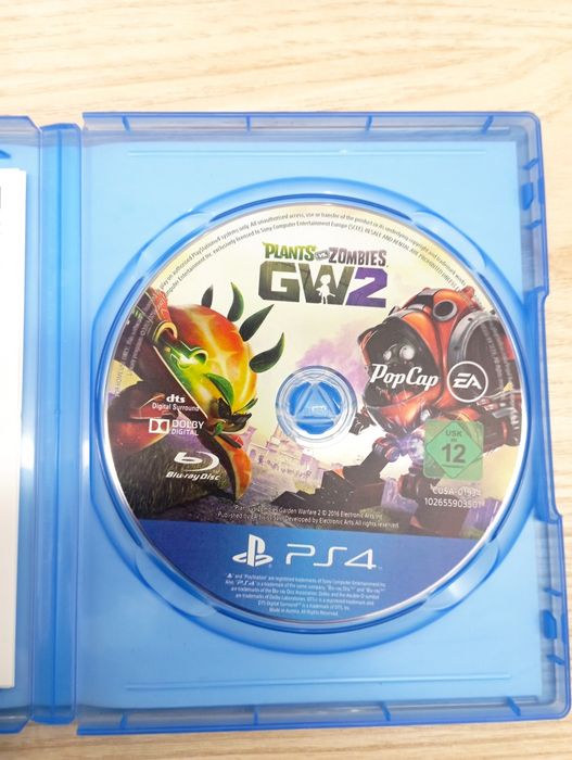 Vendo jogo PS4 plantas vs zombies GW2