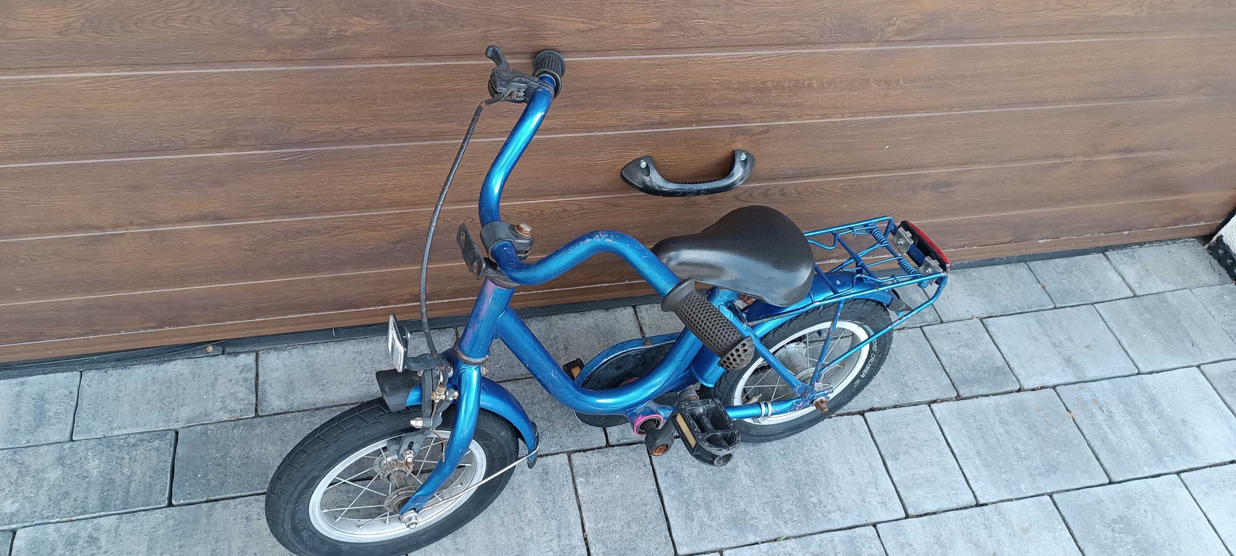 Rowerek dziecięcy 12 cali niebieski