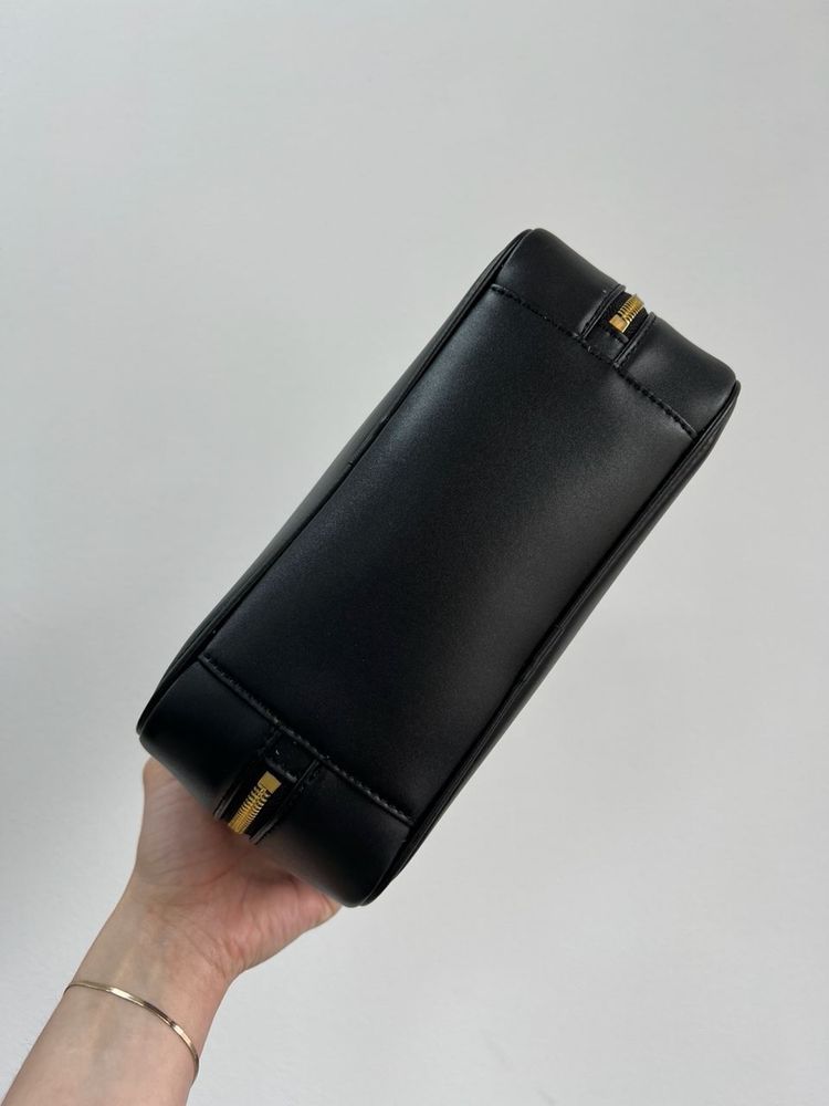 Torebka Miu Miu top handle small black