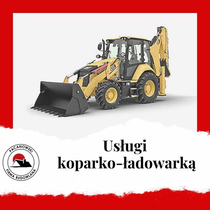 Kompleksowe usługi koparko-ładowarką