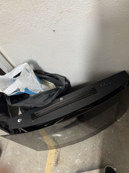 Lareira eletrica de parede