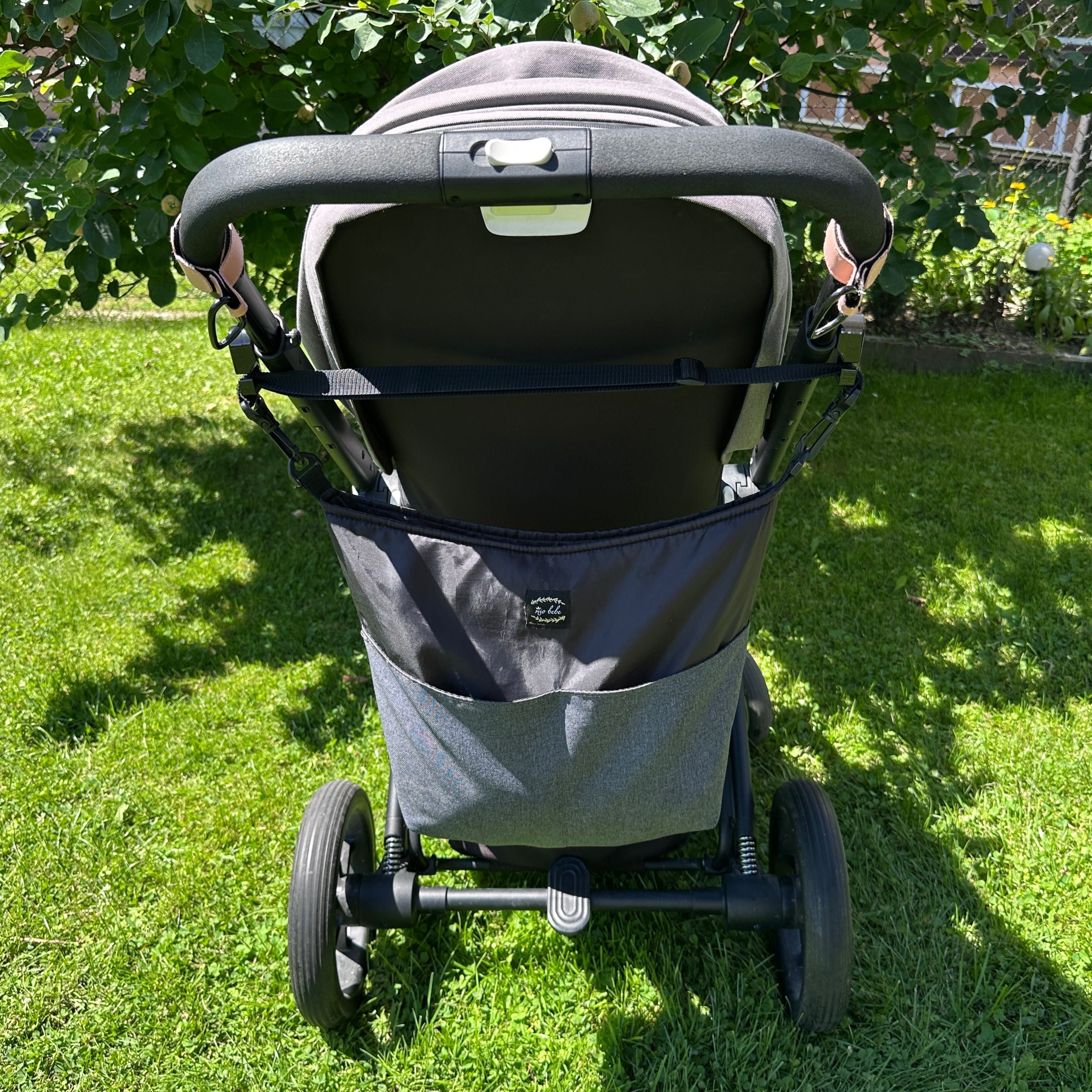 Uchwyty haczyki na torbę do wózka Cybex Coya Priam POŁYSK z BLOKADĄ