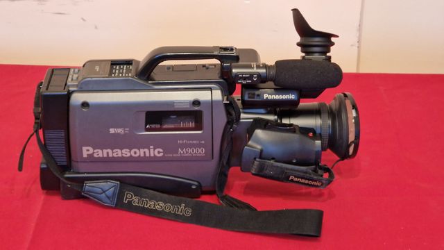 Panasonic M 9000 kamera SVHS Sony Canon Samsung
