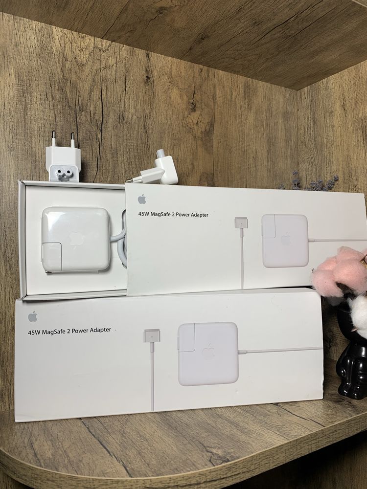 MagSafe 2 45w Open Box Оригінальна зарядка для макбука А1436