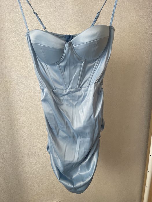Vestido acetinado SHEIN - novo